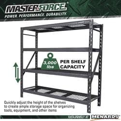 Masterforce Storage Ceiling Rack Masterforce® 77
