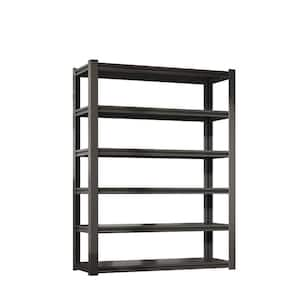 Huluwat 6-Tiers Steel Heavy Duty Adjustable Garage Storage Shelving ...